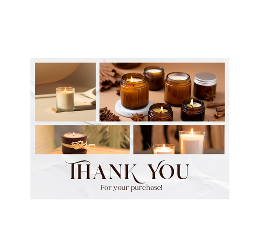 Thank You Cards Option 11 ( 10 Pieces )