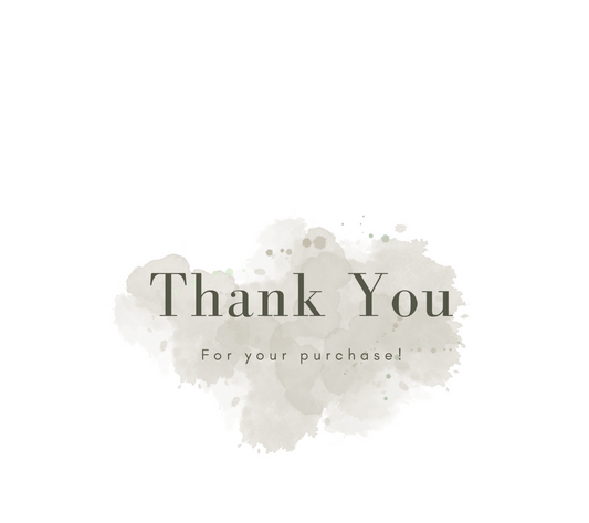 Thank You Cards Option 17 ( 10 Pieces )