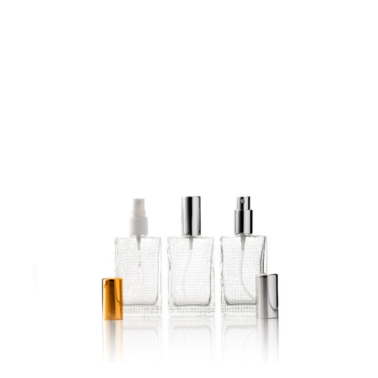 Riffled Bottle-30ml Clear (Screw)