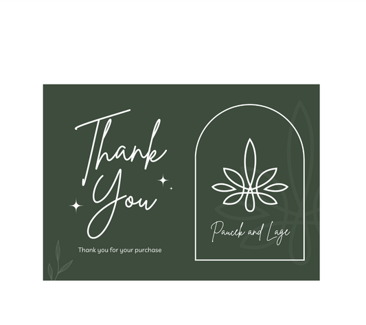 Thank You Cards Option 2 ( 10 Pieces )