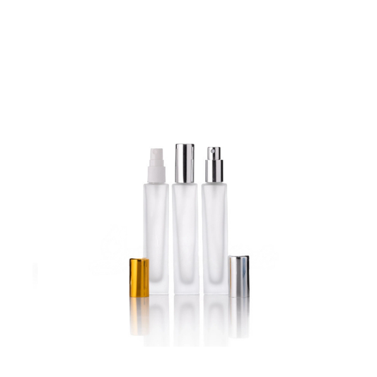 Rectangle Bottle Frosted - 50ml (screw)